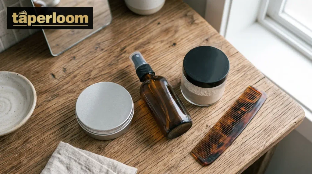 Styling products for low taper fade fringe