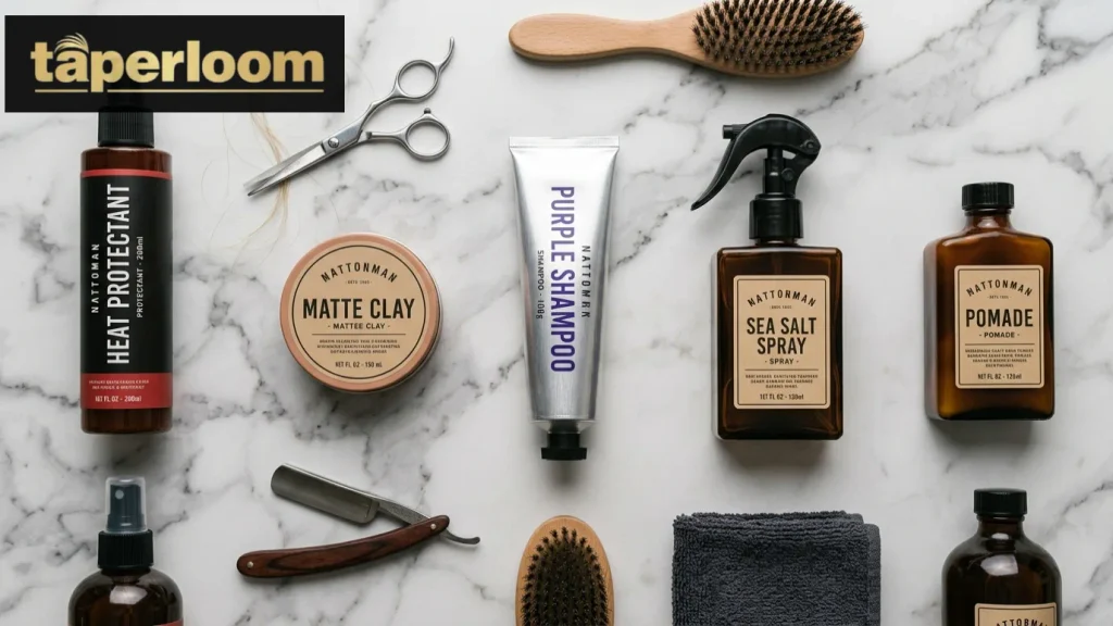 Best styling products for low taper fade blonde hair