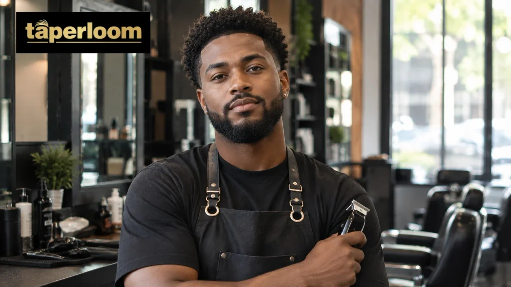 Portrait of an experienced barber who specializes in Afro textured hair