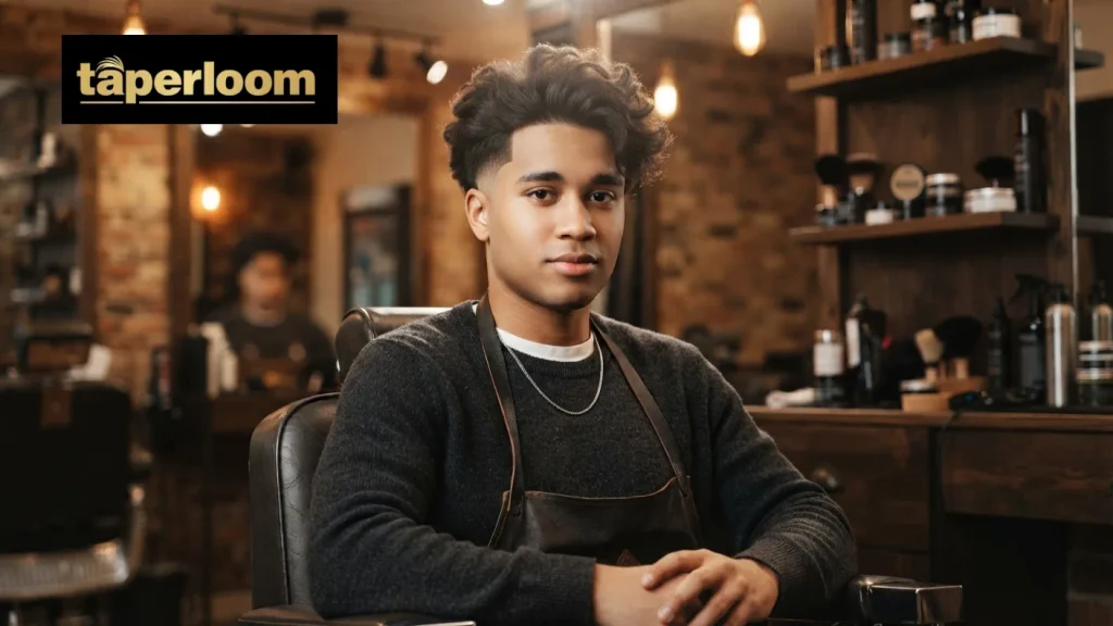 Long Top Taper Fade with Fluffy Texture"