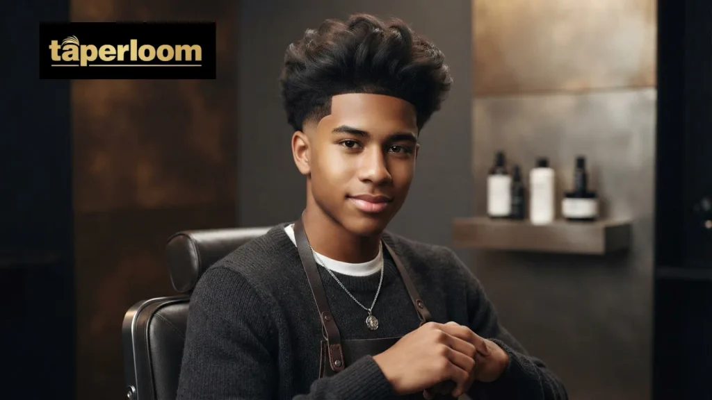 Low Taper Fade Fluffy Hair for Fine Hair"