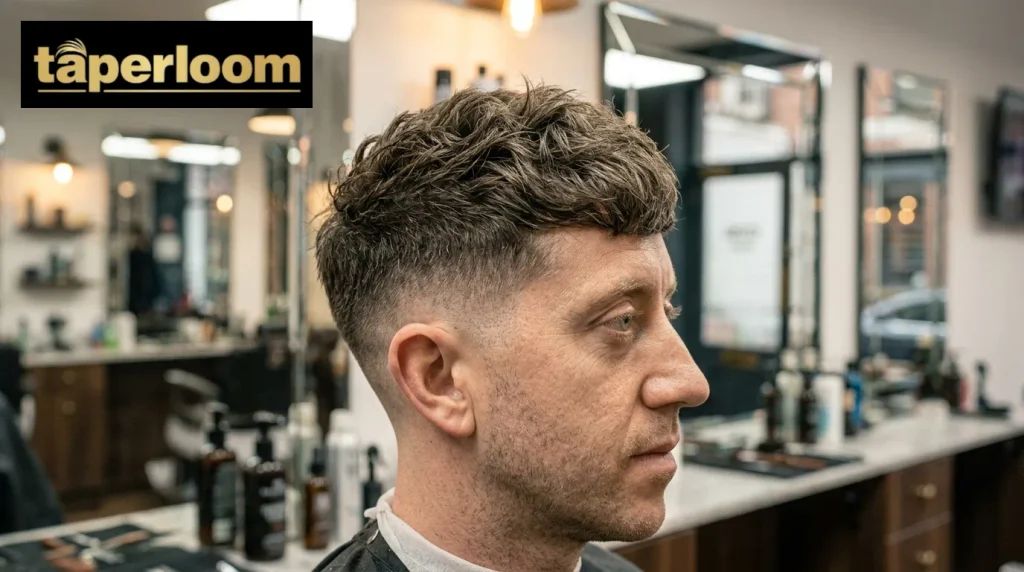 Textured crop with a blowout taper for extra volume on thick hair.