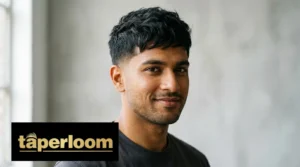 Men’s textured crop with a low taper, shown in a three quarter front view.